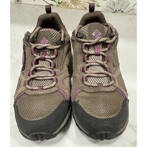 Columbia Women’s Access Point II Waterproof Hiking Shoe Brown &‎ Purple Size 8.5